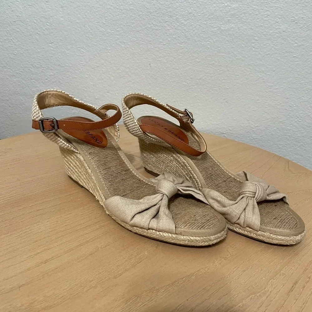 Lucky Brand espadrille wedges​​